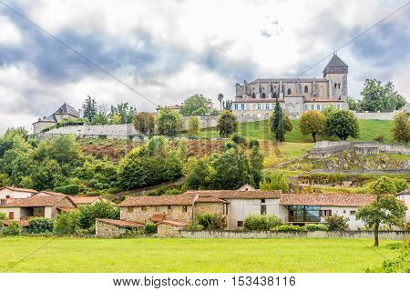 Cathedral of Notre Dame Sainte Marie in Saint Bertrand de Comminges - France