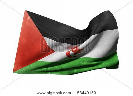 Sahrawi Arab Democratic Republic Flag Waving