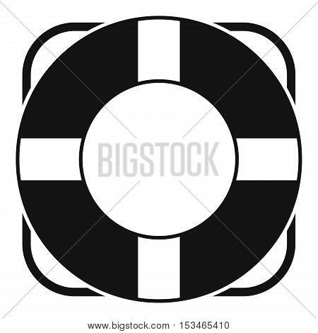 Lifeline icon. Simple illustration of lifeline vector icon for web