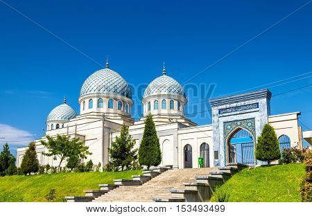View of medieval Dzhuma Mosque in Tashkent, Uzbekistan