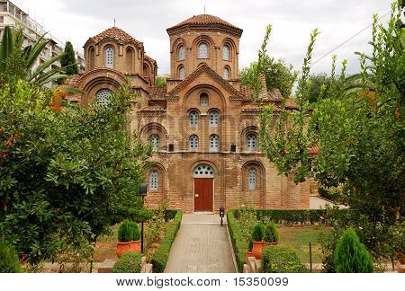 Panagia Chalkeon Kirche In Thessaloniki, Griechenland