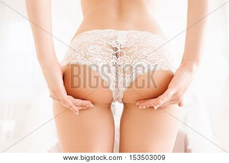 Sex Seduction Buttocks Passion Beauty Perfect Woman Body Concept