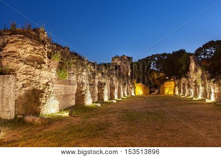 The Old Roman Baths of Odessos Varna Bulgaria