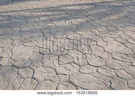 Stamp concrete texture pattern and background for outdoot floor finishing.