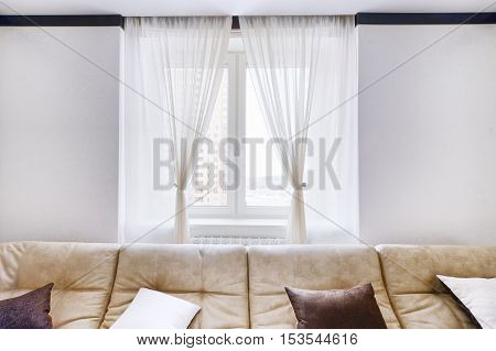 Russia,Moscow region -  living room interior design in luxury country house