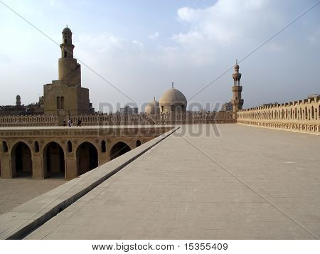 Ahmed Ibn Tulun moské Cairo Egypten
