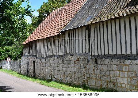 Sahurs France - june 22 2016 : the Marbeuf manor
