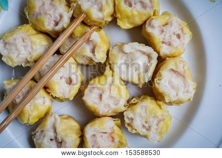 Dim Sum Chinese Dumplings, Chinese food, snack