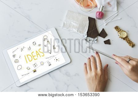 ideas Strategy Action Design Vision Plan Concept
