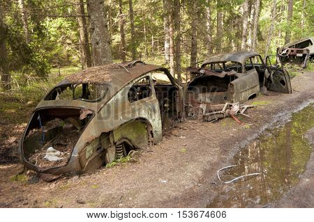 Car Dump In Kirkoe Mosse
