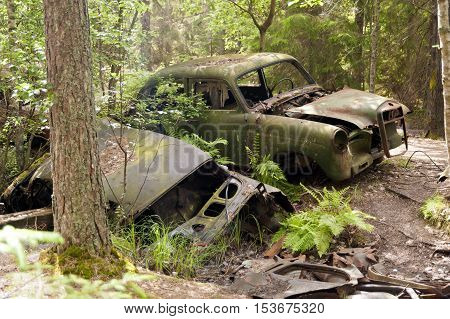 Car Dump In Kirkoe Mosse