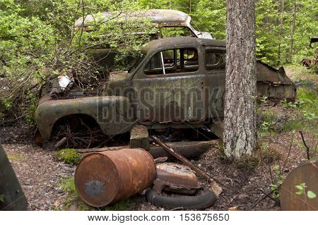 Car Dump In Kirkoe Mosse