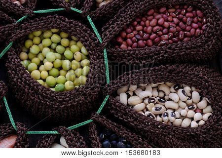 Collection Of Bean, Fiber Food Make Heart Health