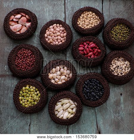 Collection Of Bean, Fiber Food Make Heart Health