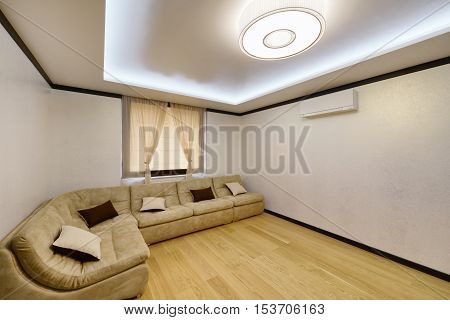 Russia,Moscow region -  living room interior design in luxury country house