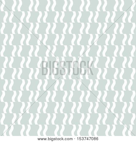 Seamless geometric pattern by stripes. Modern background with repeating lines. Seamless geometric background. Light blue and white pattern