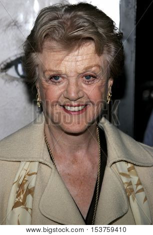 Angela Lansbury at the Los Angeles premiere of 'The Queen' held at the Academy of Motion Picture Arts and Sciences in Beverly Hills, USA on October 3, 2006.