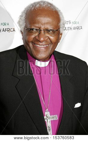 Archbishop Desmond Tutu at the Archbishop Desmond Tutu's 75th Birthday Party held at the Regent Beverly Wilshire Hotel in Beverly Hills, USA on September 18, 2006.