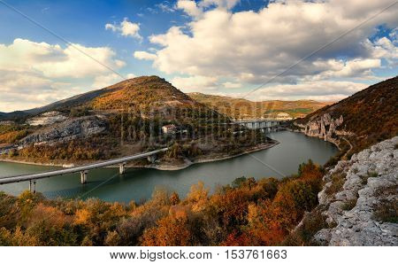 The Miracle rocks, near the town of Provadia, Bulgaria