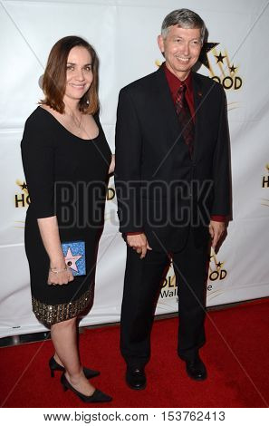 LOS ANGELES - OCT 25:  Ana Martinez, Leron Gobler at the Hollywood Walk of Fame Honors at Taglyan Complex on October 25, 2016 in Los Angeles, CA