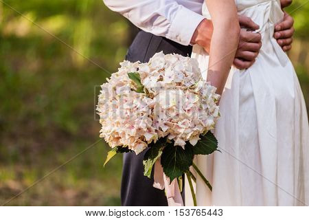 wedding in the forest