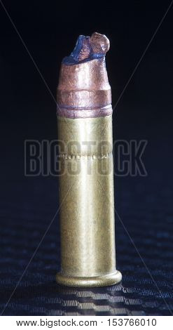 Lead bullet bent too much to be used on a rimfire cartridge