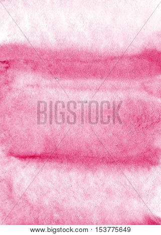 Abstract hand painted red wine watercolor background