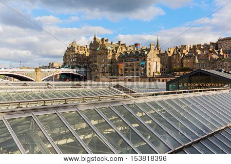 View Of The Old Town Of Edinburgh