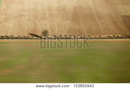 Rural Area In The Kyffhaeuser Region In Thuringia