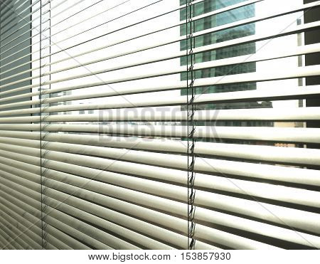 Window Grey Metallic Jalusie Sunblinds Background Office