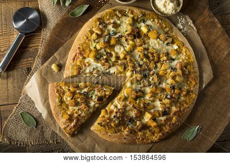 Homemade Autumn Pumpin Pizza