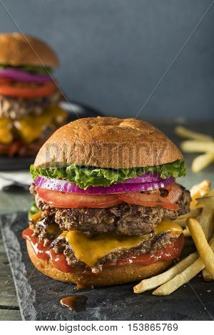 Homemade Cheese Smash Burger