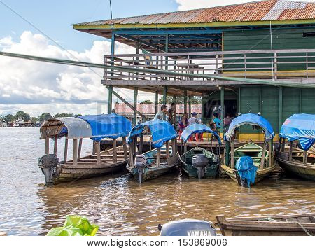 Port Of Amazon River