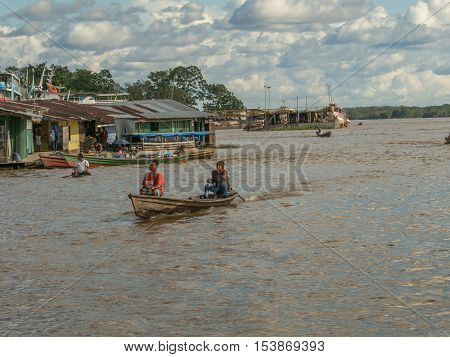 Port Of Amazon River