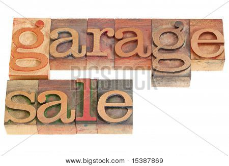 Venta de garaje