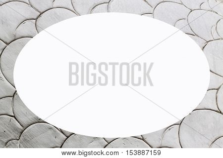 picture frame form cemet wall Scale of Naga