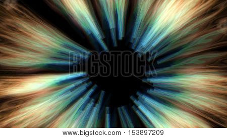 Digital Illustration Of A Mystic Fire