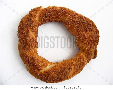 The natural and organic sesame bagel who does not want to eat?