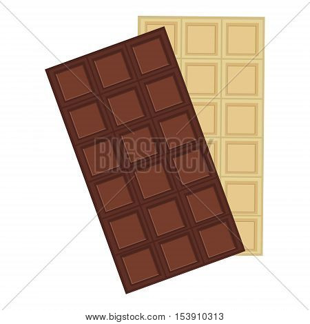 Chocolate Bar White And Dark