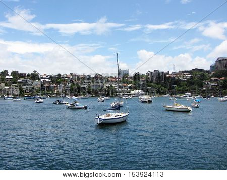 Boats - Sunny Day in Sydney, Australia