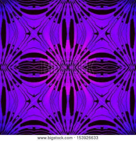 Abstract geometric seamless background. Regular ellipses ornaments violet, magenta, purple and black, conspicuous and vividly.
