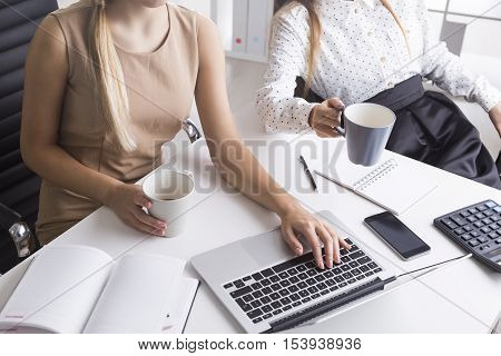 Two Office Employees. One Is Lazy