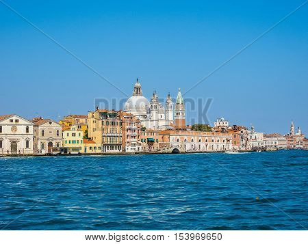 Giudecca Canal In Venice Hdr