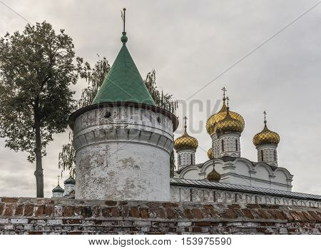 Kostroma Russia - September 15 2016: Holy Trinity Monastery Ipatiev.
