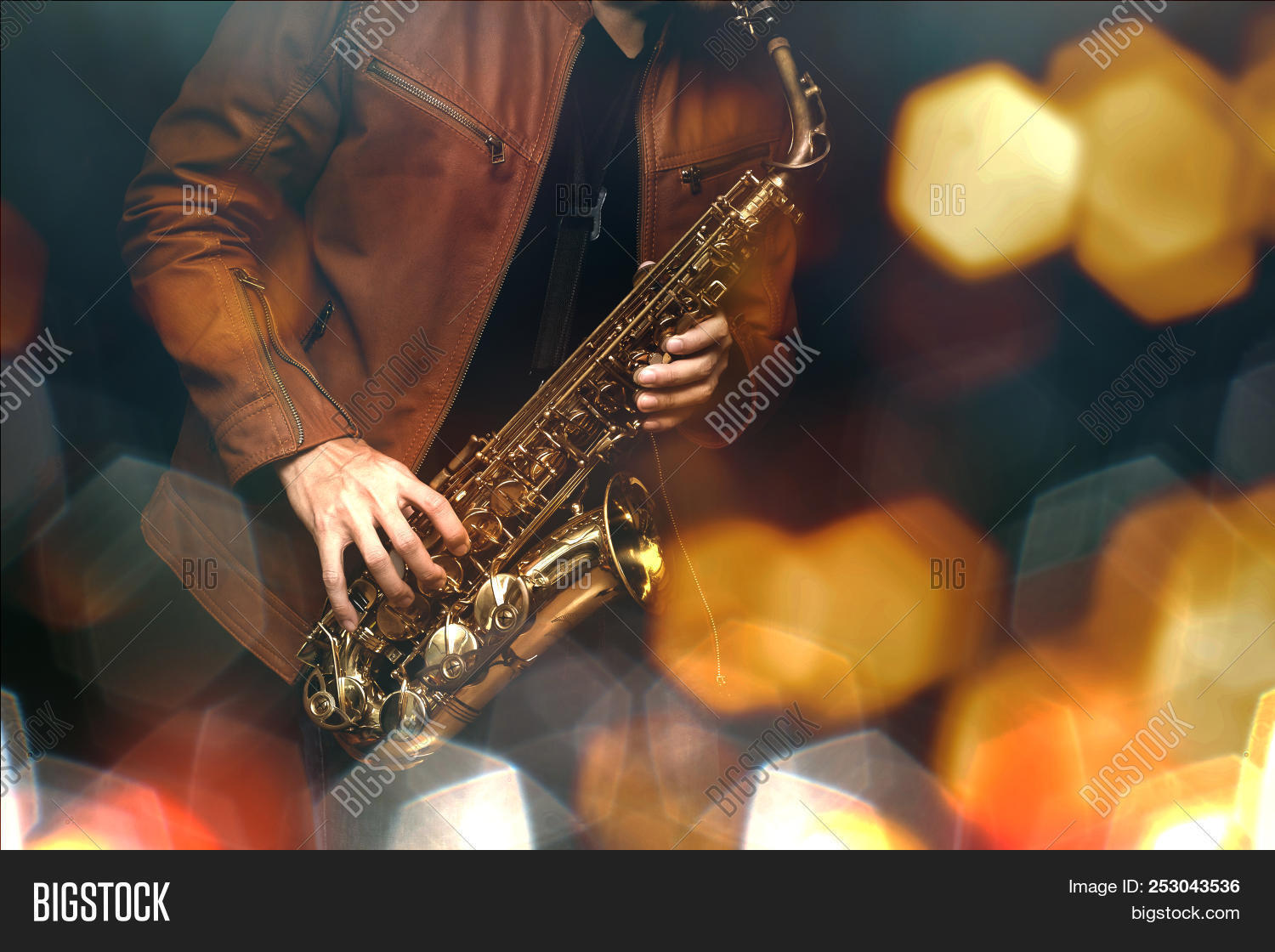 Jazz Saxophone Player Image & Photo (Free Trial) Bigstock