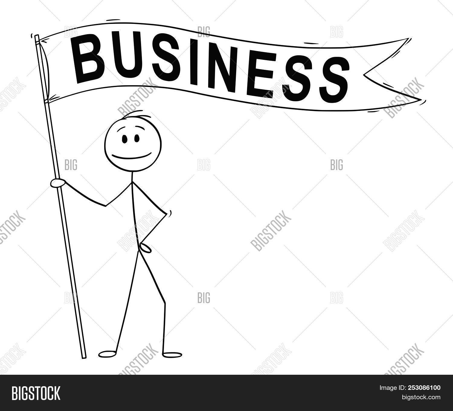 Cartoon Stick Drawing Image Photo Free Trial Bigstock