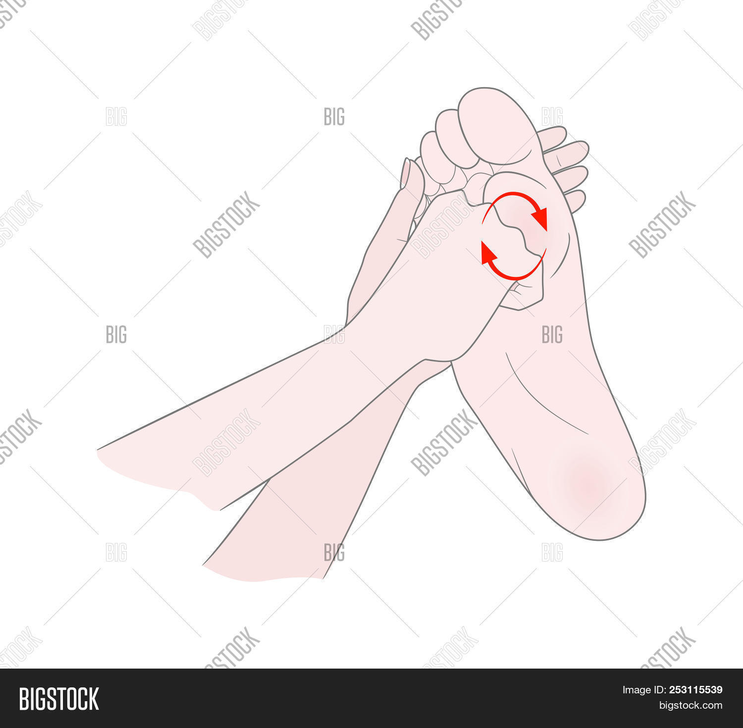 Foot Massage. Bunion. Image & Photo (Free Trial) Bigstock