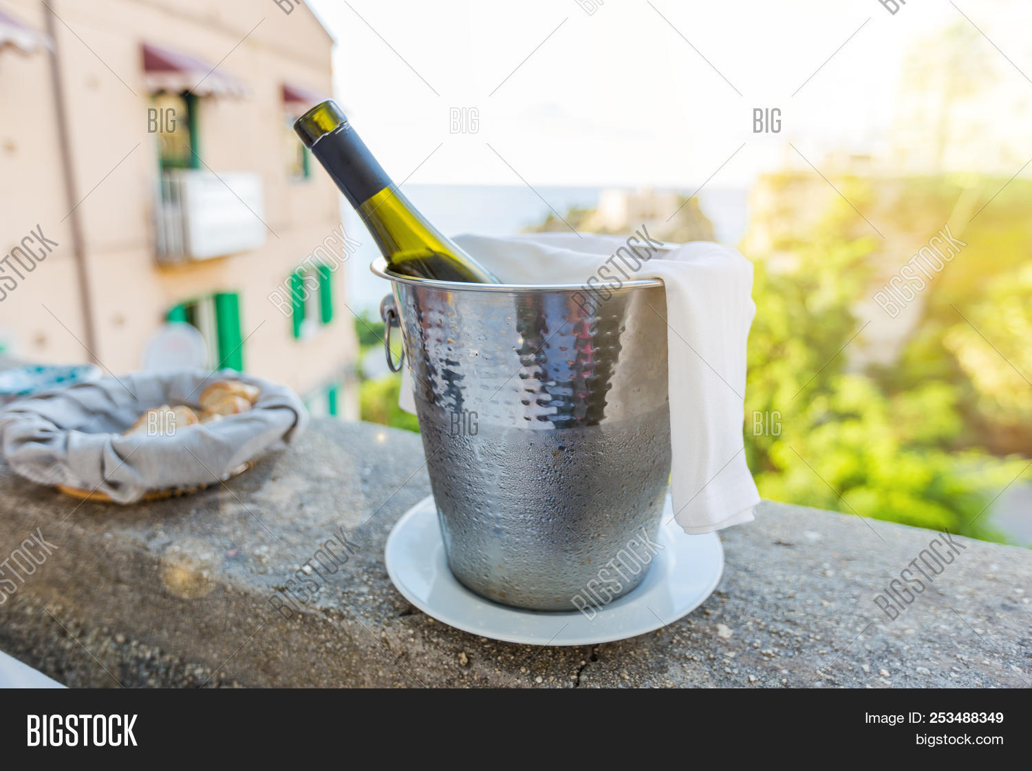Bottle Wine Ice Bucket Image & Photo (Free Trial) Bigstock