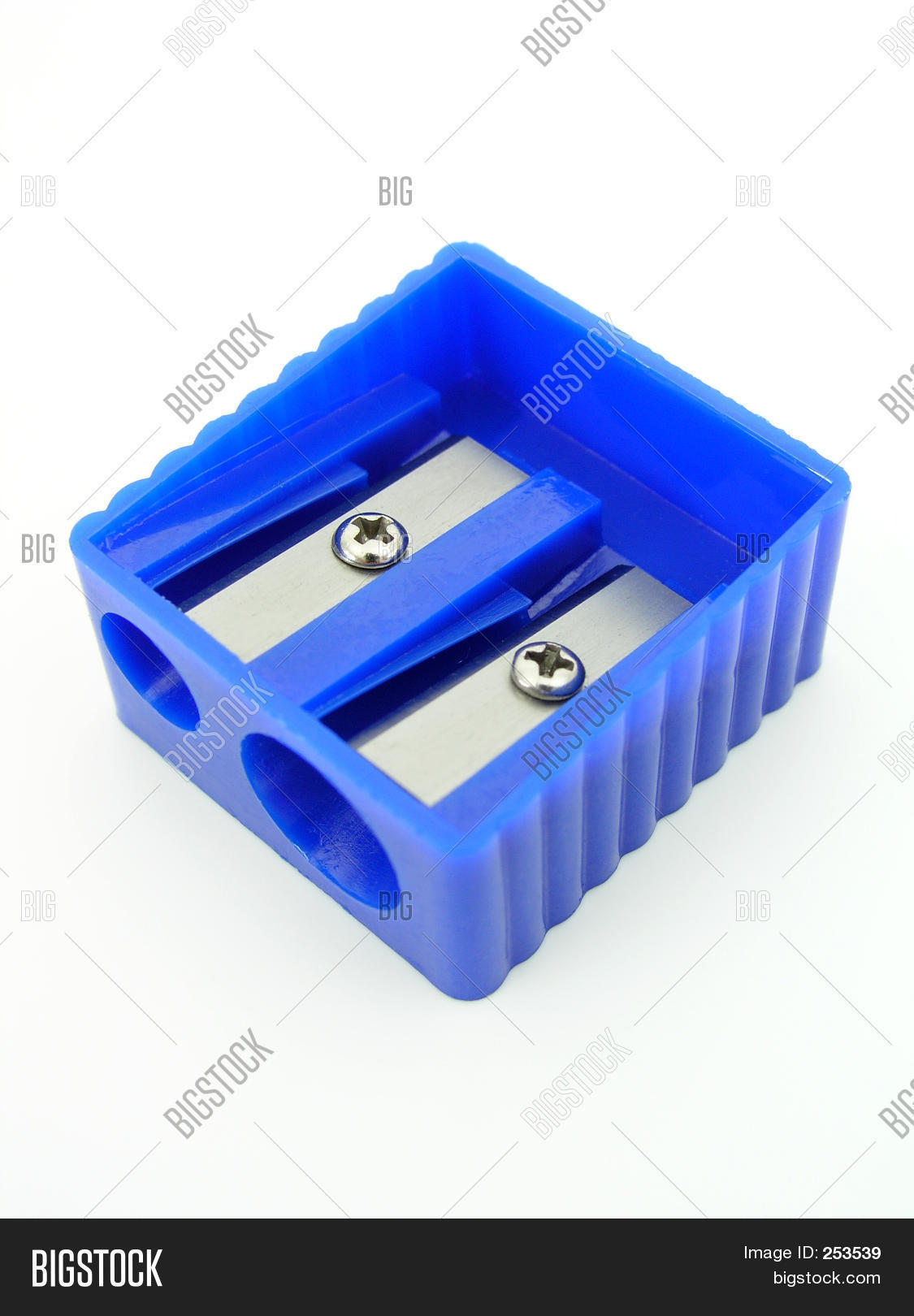 Blue Pencil Sharpener Image & Photo (Free Trial) Bigstock