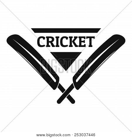 Cricket Logo. Simple Illustration Of Cricket Logo For Web Design Isolated On White Background